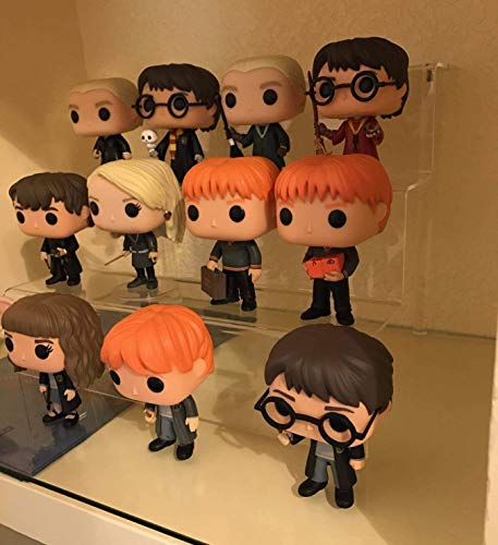 Combination Of Life 9X6.25 Inches Acrylic Riser Display Shelf, 3 Step Stair Display Perfume Organizer, Funko Pop Figure Display Riser, Tiered Display Stand Risers For Decoration And Organizer #TOP2