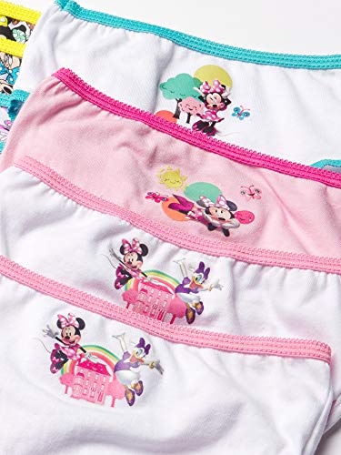 image for Disney Girls' Minnie Mouse Underwear with Multiple Silhouette Options 