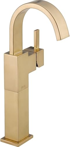 Miniatura 3 de Delta Faucet Vero - Grifo de lavabo de bronce, grifo de baño de un solo agujero, grifo de baño de una sola manija, bronce veneciano 753LF-RB, 4.81 x