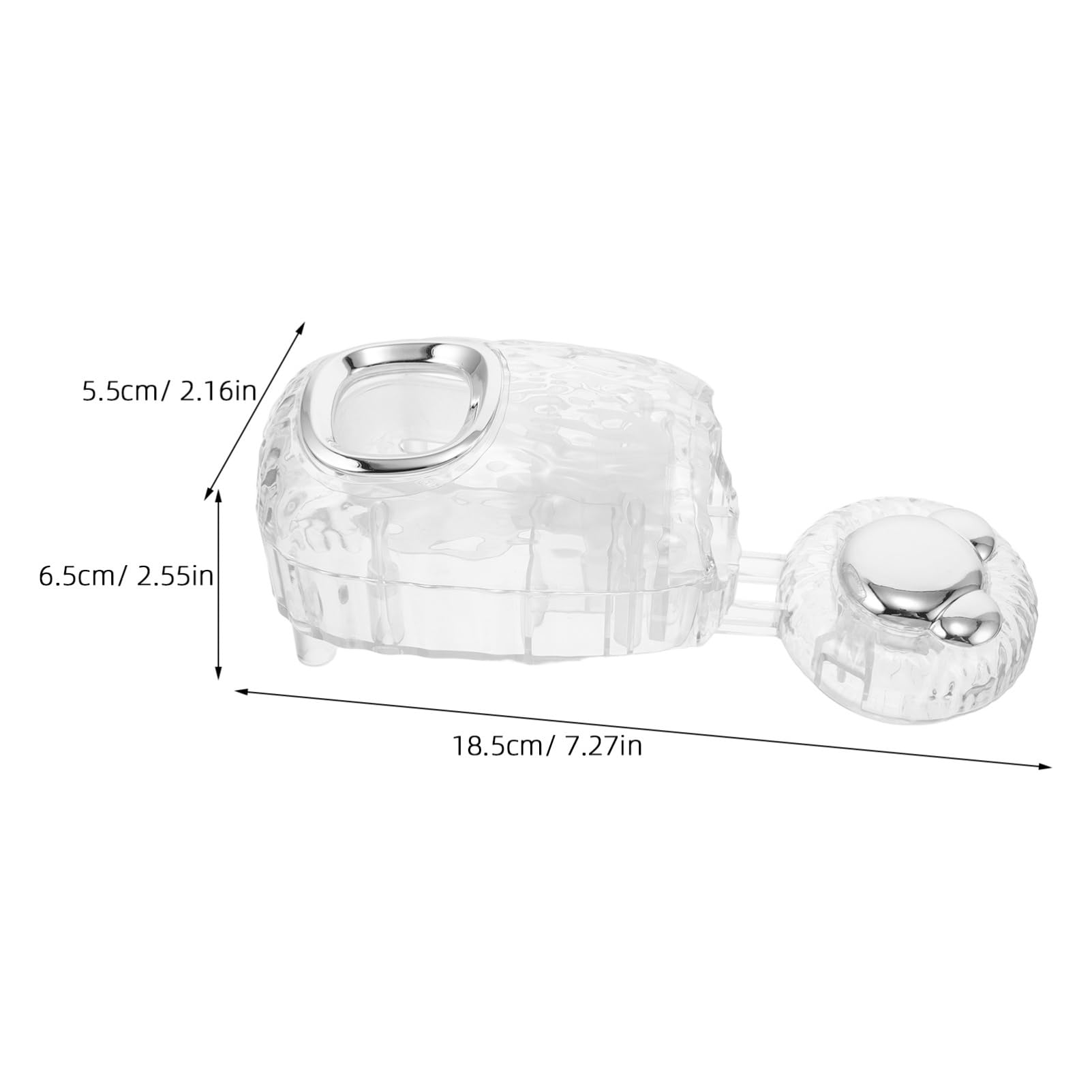 Gogogmee Transparent Automatic Toothpaste Dispenser Wall-Mounted Toothpaste Squeezer with Cup Toothpaste Holder for Bathroom