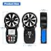 HoldPeak Handheld Anemometer Bluetooth, Digital Wind Speed Gauge Meter, Air Flow Velocity Temperature CFM Measuring Device for HVAC Outdoor Sailing Shooting Golf, 866B-APP