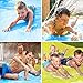 VEEST 33 FT Extra Long Water Slides for Kids Adults, Giant Double Lawn Water Slip Heavy Duty with 2 Bodyboards, Summer Water Slides Toys with Crash Pad for Backyard Outdoor