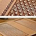 Singring Leather Stamping Tools Diamond Stamps 3D Geometric Pattern 304 Stainless Steel Stamp for DIY Leathercraft Carving Working (L)