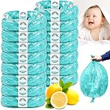 MKAKYES 15 Pièces Recharge Poubelle a Couche, 4.5M Sac Poubelle Couche, Antibactérien, A...