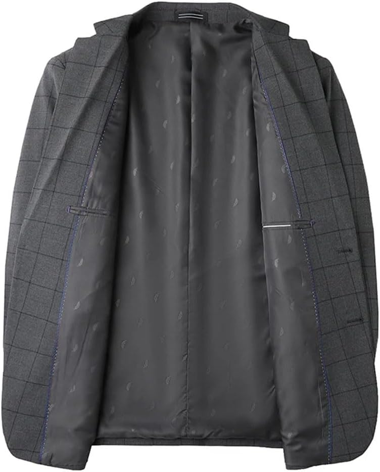 Disimlarl] 男性中年の大型サイズのスーツビジネスカジュアルルーズ