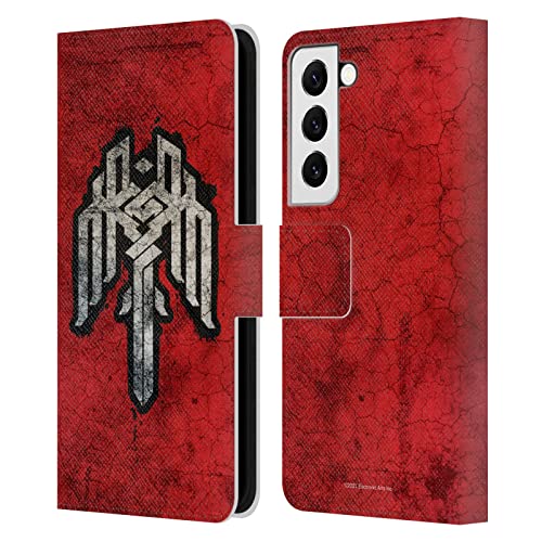 Étui en cuir Dragon Age Kirkwall pour Samsung Galaxy S22 finition premium