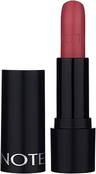 Note Cosmetics Deep Impact Lipstick 04 Terracotta Kremsi Dokulu Yarı Parlak Ruj, Kırmızı