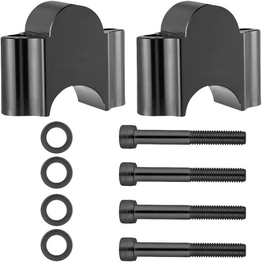 ハンドルライザー ハンドルポスト バイク ハンドル バー ライザー 22mm
