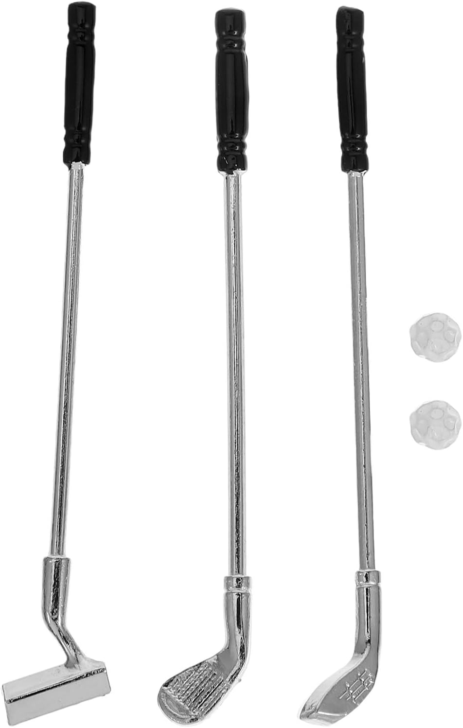jojofuny 1 Set of Dollhouse Golfing Club, Miniature Golf