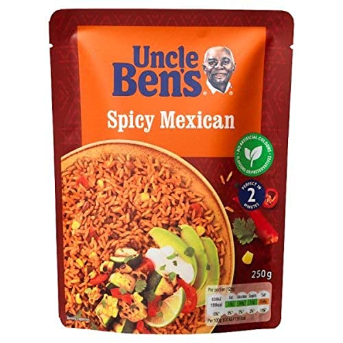Uncle Ben's Special Spicy Mexican Rice (250g) �f���x���̓��ʃX�p�C�V�[���L�V�J�����C�X�i 250�O�����j