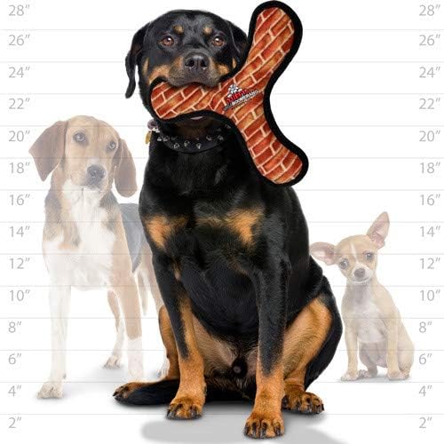 Miniatura 6 de TUFFY - Juguete suave para perros del mundo - MEGA Boomerang - Chirriadores - Múltiples capas. Hecho duradero, fuerte y resistente. Juego