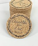 Set de 12 Posavasos de Corcho Personalizados, Posavasos con diseño, Posavasos Originales, Posavasos ecológicos, Posavasos para Bodas. Uvimark Set de 12 Posavasos de Corcho Personalizados, Posavasos con diseño, Posavasos Originales, Posavasos ecológicos, Posavasos para Bodas. Uvimark