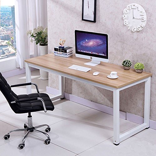 Kize Computer Desk PC Laptop Table Wood Workstation Study Home Office Furniture