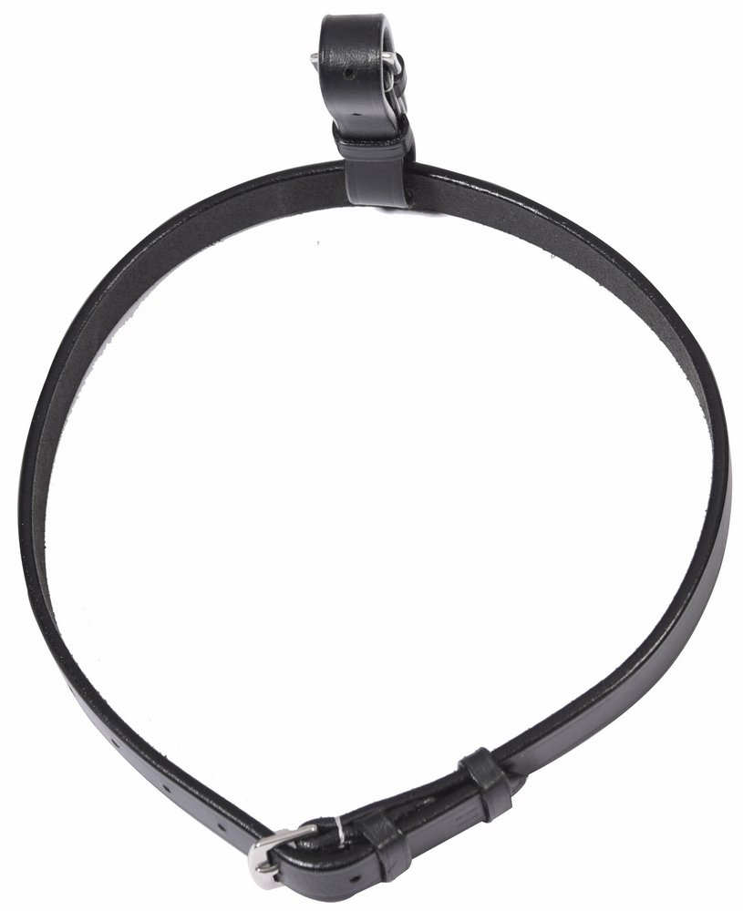 Henri de Rivel Boucle Flash muserolle Convertor noir ajuste bride cheval - 3