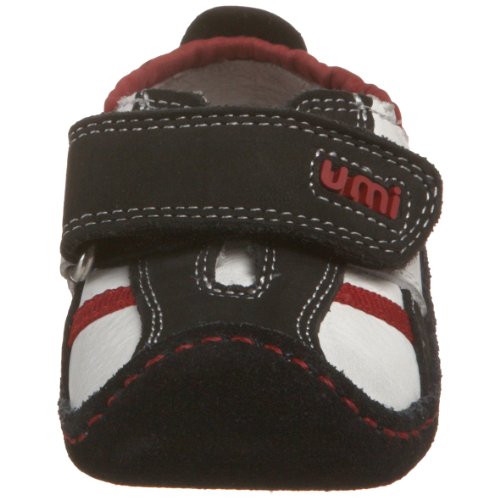 Umi Tadpole Monk Strap (Infant/Toddler),Black/White,17 M EU (2.5 M US Infant)2