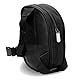 Gürteltasche, Beintasche für Motorrad, Textil, Schwarz/Karbon, mit Reißverschluss, Verstärkungen gegen Abrieb.
