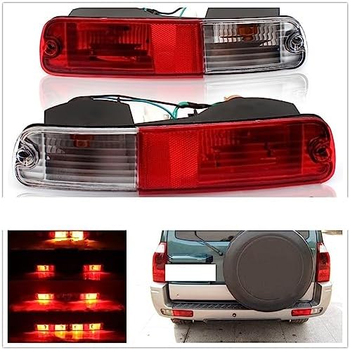 Car taillight cover Rear Bumper Reflector Light For Signal Brake Fog Lamp For Mitsubishi For Pajero V73 2003-2007 V75 V77 For Montero 2003-2006 Car rear lamps
