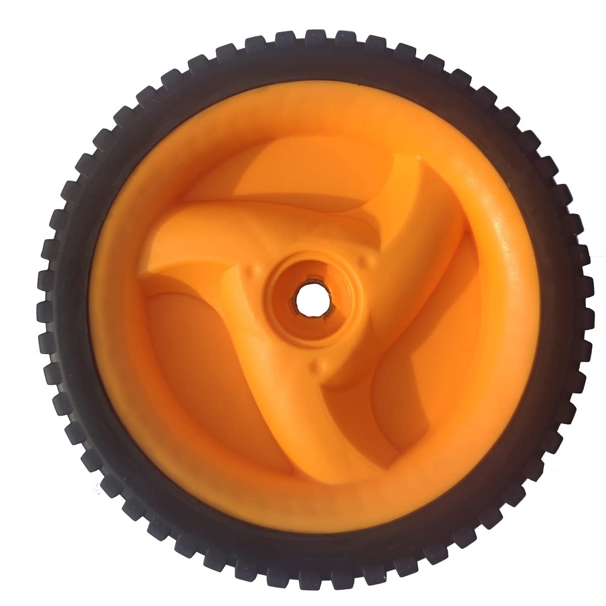 2 x Roues avant Tondeuse Caoutchouc Roues de Traction Pour Husqvarna McCulloch Rally Craftsman Partner Electrolux AYP et autres tondeuses à gazon