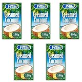 Pride Creamed Coconut 198gr Blocks - Coconut Cream for pina colada (5x198g)