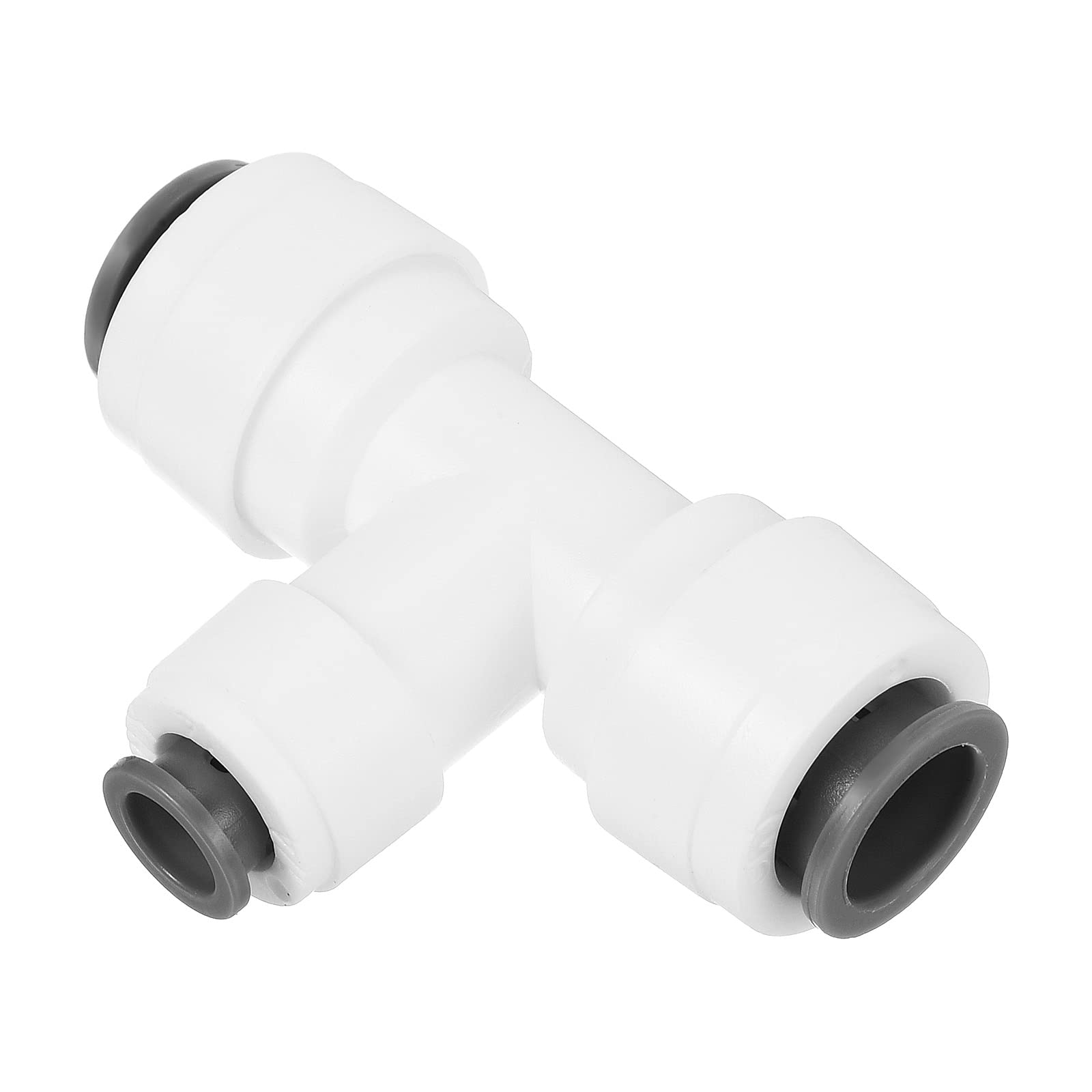Realgoal 1/4 Tee 3 Modo Tubo Collegamento rapido Tubo Push Fit raccordi rapidi connettore per RO Acqua ad osmosi inversa Filtro Puro (Confezione da 5
