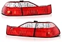 VIPMOTOZ Altezza Euro Style Tail Light Lamp For 1998-2000 Honda Accord Sedan - Rosso Red Lens, Driver & Passenger Side