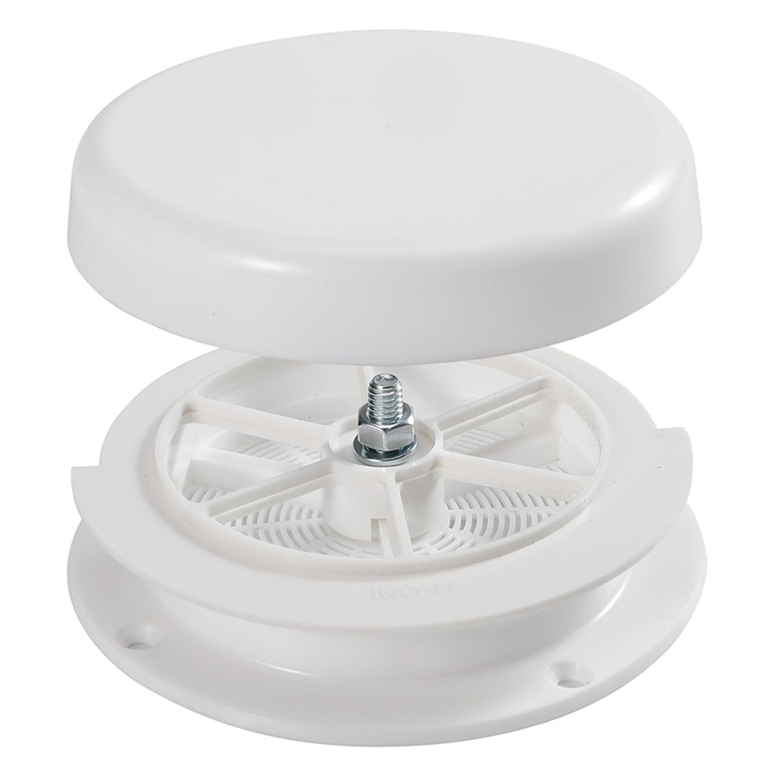 Sturdy Recreational Vehicle Ventilation Cover with Double Waterproof Caps Fit Most Campers and Trailers Exhaust Cover Recreational Vehicle Exhaust