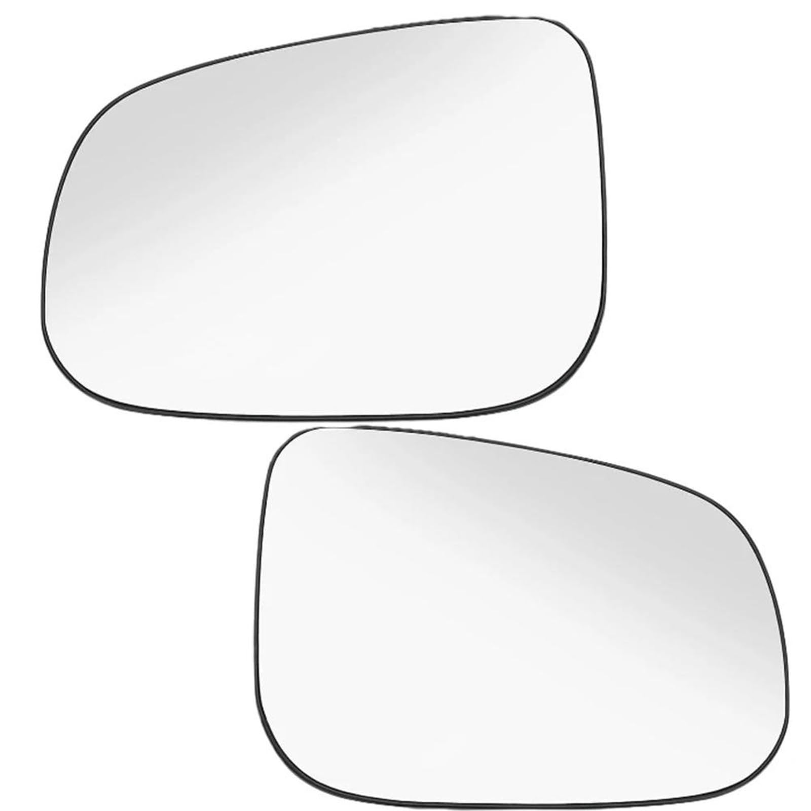Espejo Retrovisor Para Coche Para Volvo S60 S80 2014-2015 V60 2015-2018 Para Jaguar XJ XF 2013-2018 Lentes Retrovisores Laterales Cristal de retrovisor lateral(Izquierda y derecha)