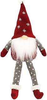 Devalier wa03-r Tomte Christmas Scandinavian Fairy Santa Claus Long Foot Tomte, Stylish, Interior, Christmas Ornament, Room Accent, Decoration, Yurt Tomte Red