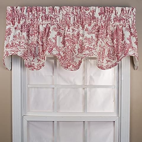Ellis Curtain Victoria Park Lined Scallop Valance Cover