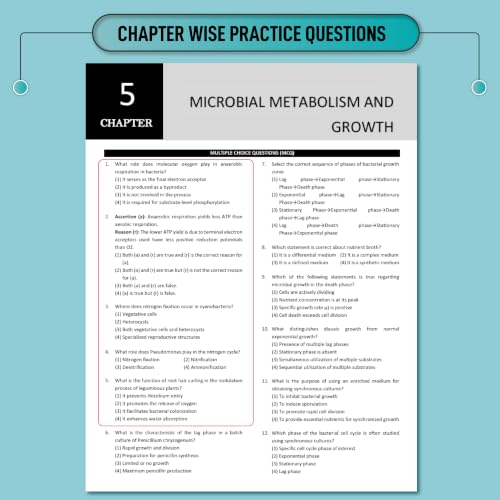 Image of GATE Biotechnology Practice Questions Book 2026 | 1500+ Chapterwise sorted Most Probable Questions with Detailed Solutions | Best GATE Biotechnology Book - IFAS Publications