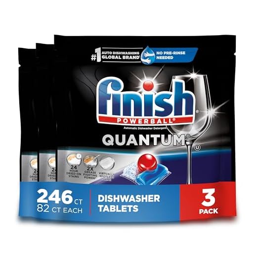 FINISH Quantum Powerball Dishwasher Pods