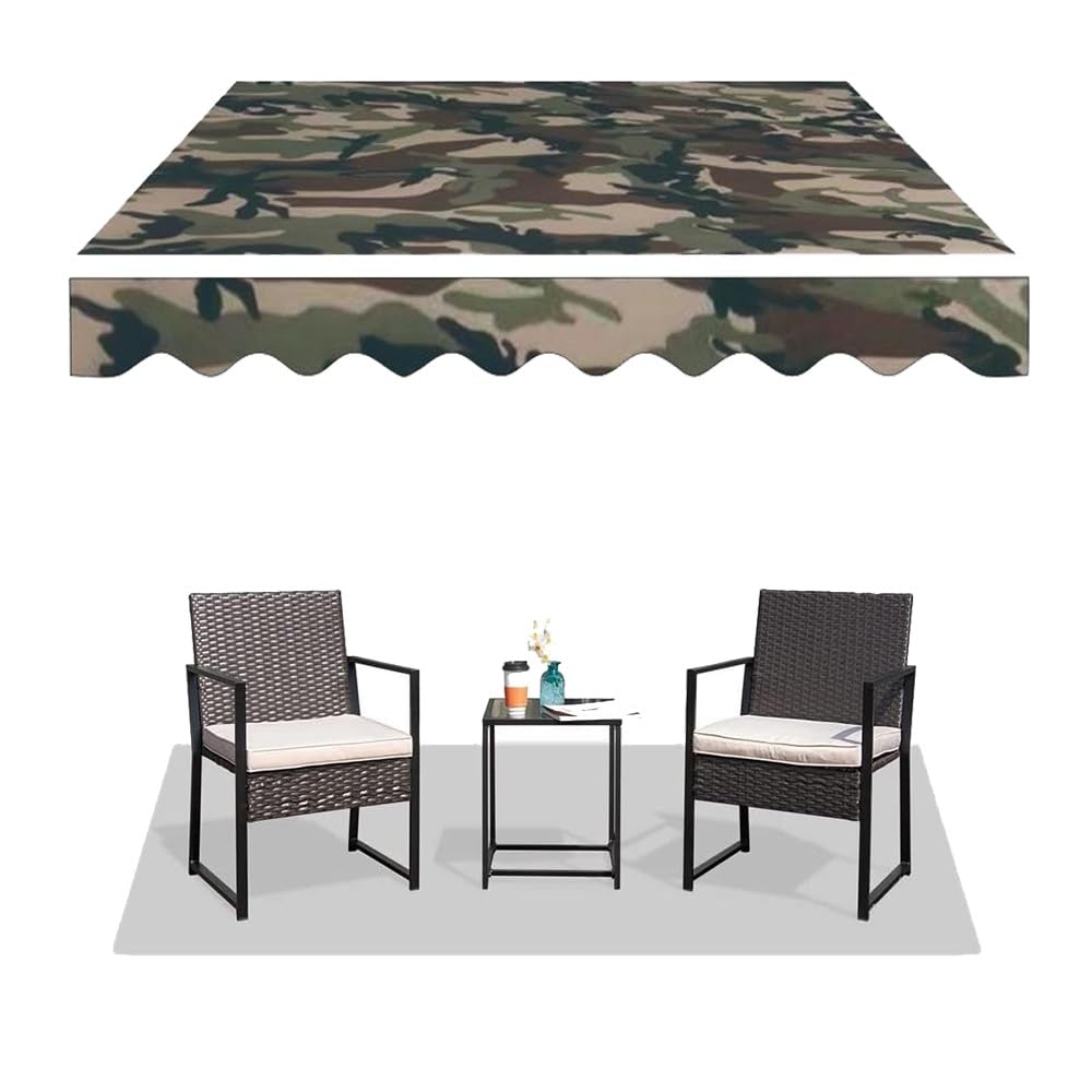 Bâche de rechange en polyester haute densité pour store extérieur 3x2,4m