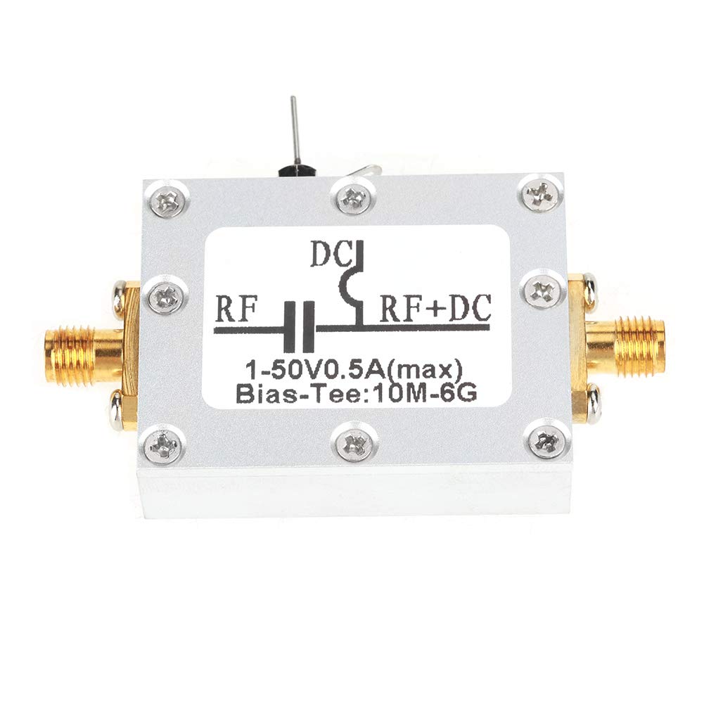 Zetiling Bias T a Banda Larga, 10MHz-6GHz Modulo Amplificatore a Basso Rumore Frequenza coassiale a microonde a radiofrequenza