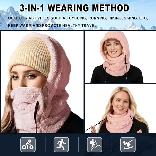 Balaclava invierno para hombres y mujeres miniatura 4