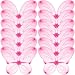 12 Pcs Fairy Butterfly Wings for Girls Butterfly Birthday Angel Wings toys for 2 to 12 Years Old Girls (Light Pink)