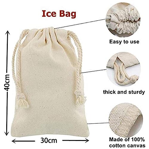 Bolsa de hielo picado y martillo para herramientas de barra 3