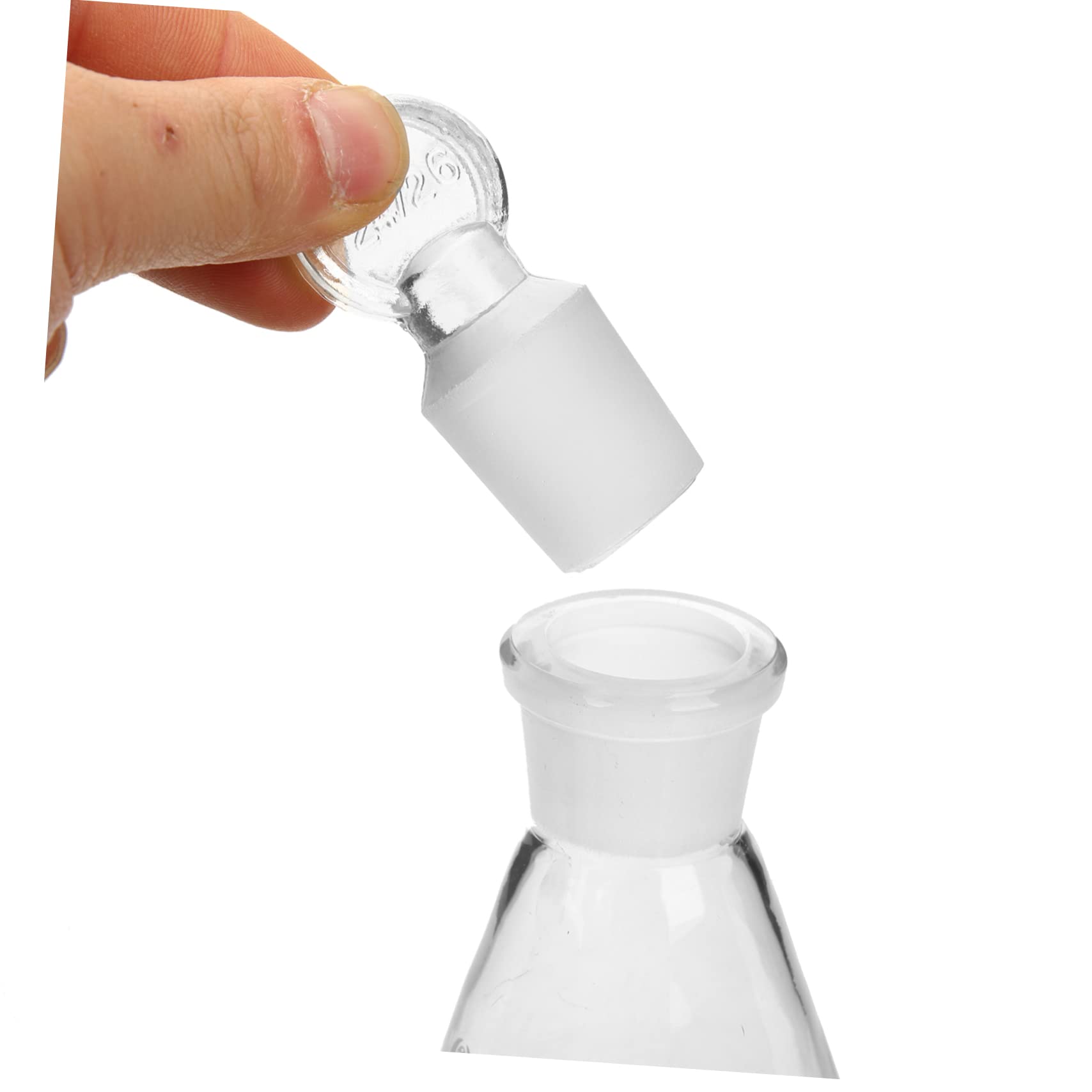 10 Stuks Kunststof Kolf Laboratorium Erlenmeyer Maatbeker Erlenmeyer Kunststof Proef Kolf Scheikunde Fles Van 50ml Kunststof Proeffles School Laboratorium Toegewijd P.p Product