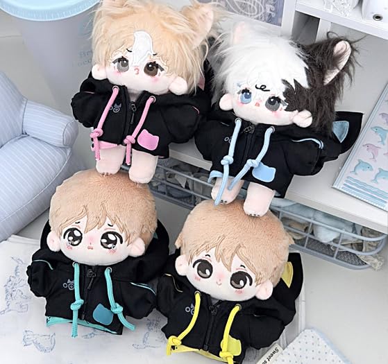 なみ様 ぬい服ふわふわ猫耳着ぐるみ 16cm 推しぬい にじぬい Amazon.co.jp: [Dokuichigo] 6色 ぬい服 10cm 猫耳フードパーカー