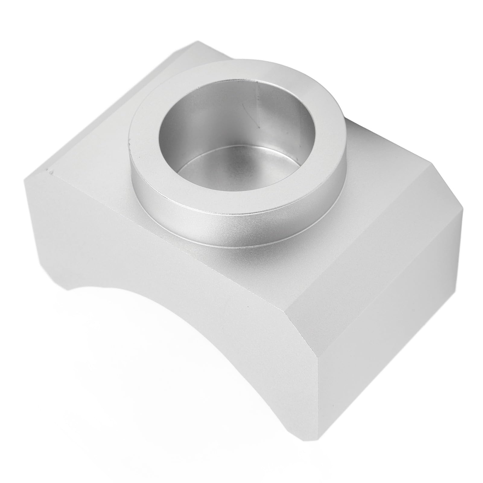 Adapter osi podnośnika, siodełko do podnoszenia, wysokiej jakości, aluminiowy, hydrauliczny adapter podnośnika do podnośnika butelkowego, do podnośnika podłogowego, kompatybilny z osiami 7 cm, garaż