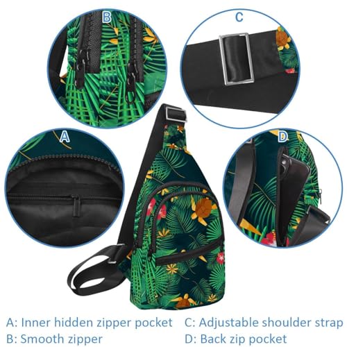 Mochila cruzada ligera e impermeable para tus rutas de senderismo 4