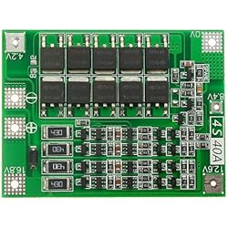 Batería De Taladro No Carga DollaTek 4S 16.8V 40A 18650 Cargador PCB BMS Junta de protección Li-ion Cargador de batería de litio Módulo de celda Lipo para motor de taladro con equilibrador