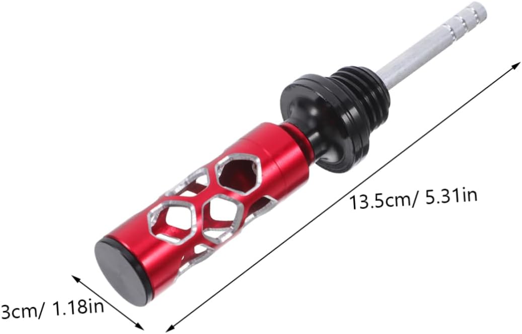 Motorcycle Supplies Oil for Motorbike Engine Oil Level Replacement Part Hollow Design for Easy Reading