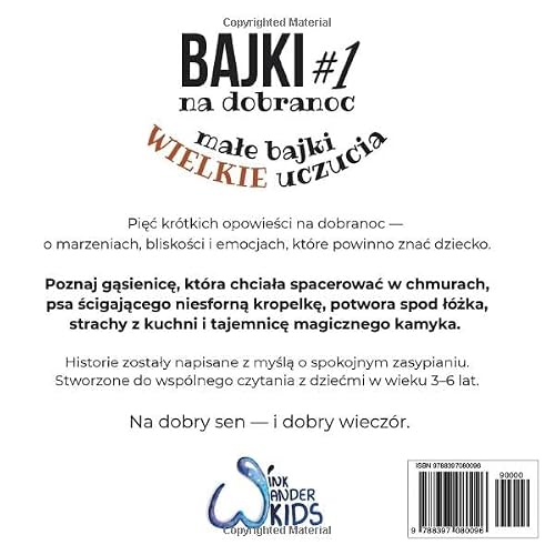 Bajki na Dobranoc #1: małe bajki WIELKIE uczucia