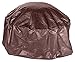 Fire Sense Round Fire Pit Vinyl Cover (Mocha-Brown)
