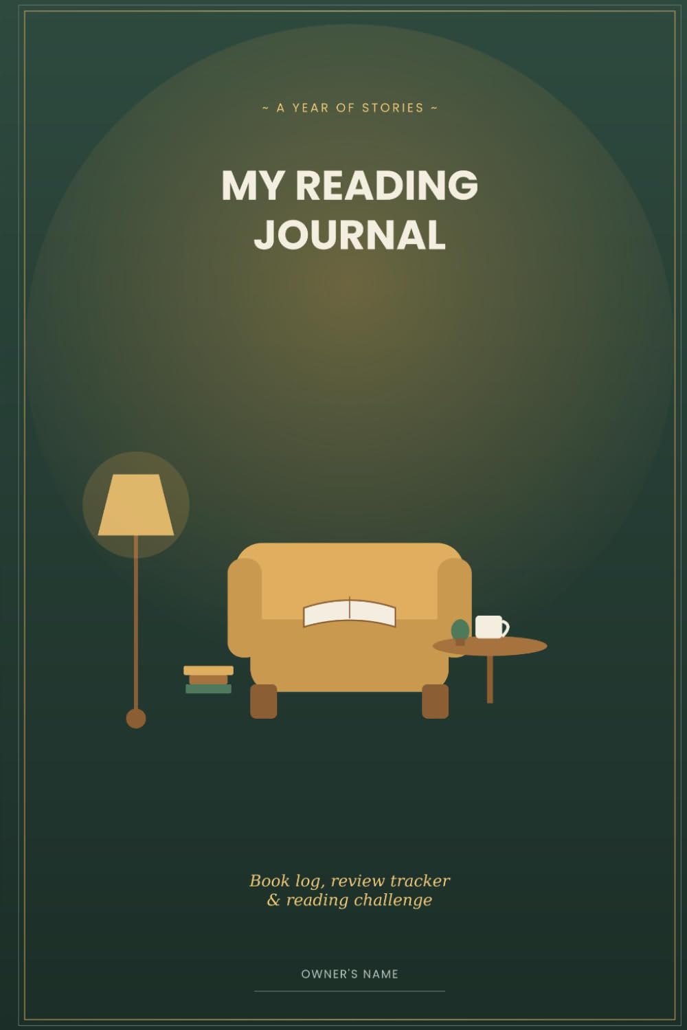 My Reading Journal: A Year of Stories: Book Log, Review Tracker & Reading Challenge