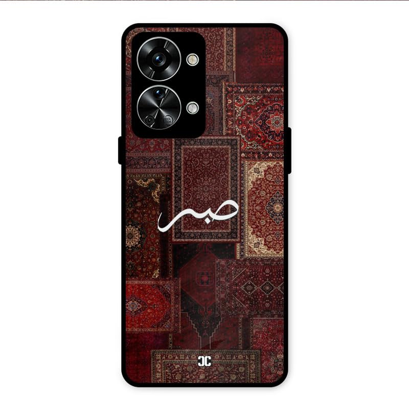 Image of PrintShield Sabr Back Cover for Oneplus Nord 2T, Shockproof Printed Phone Case with Soft TPU Sides & Anti-Slip Grip
