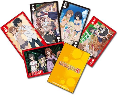 Great Eastern Entertainment Certain Scientific Railgun S Playing Cards - Group