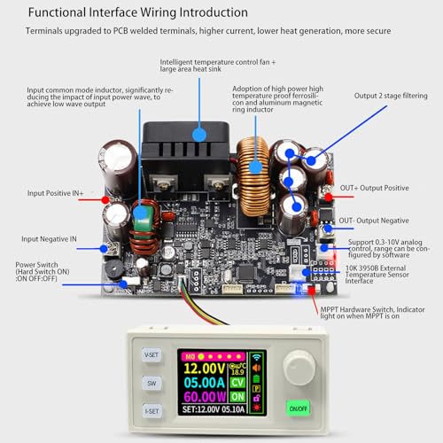 Régulateur de tension Zerodis ABS 25A pour labo - 3