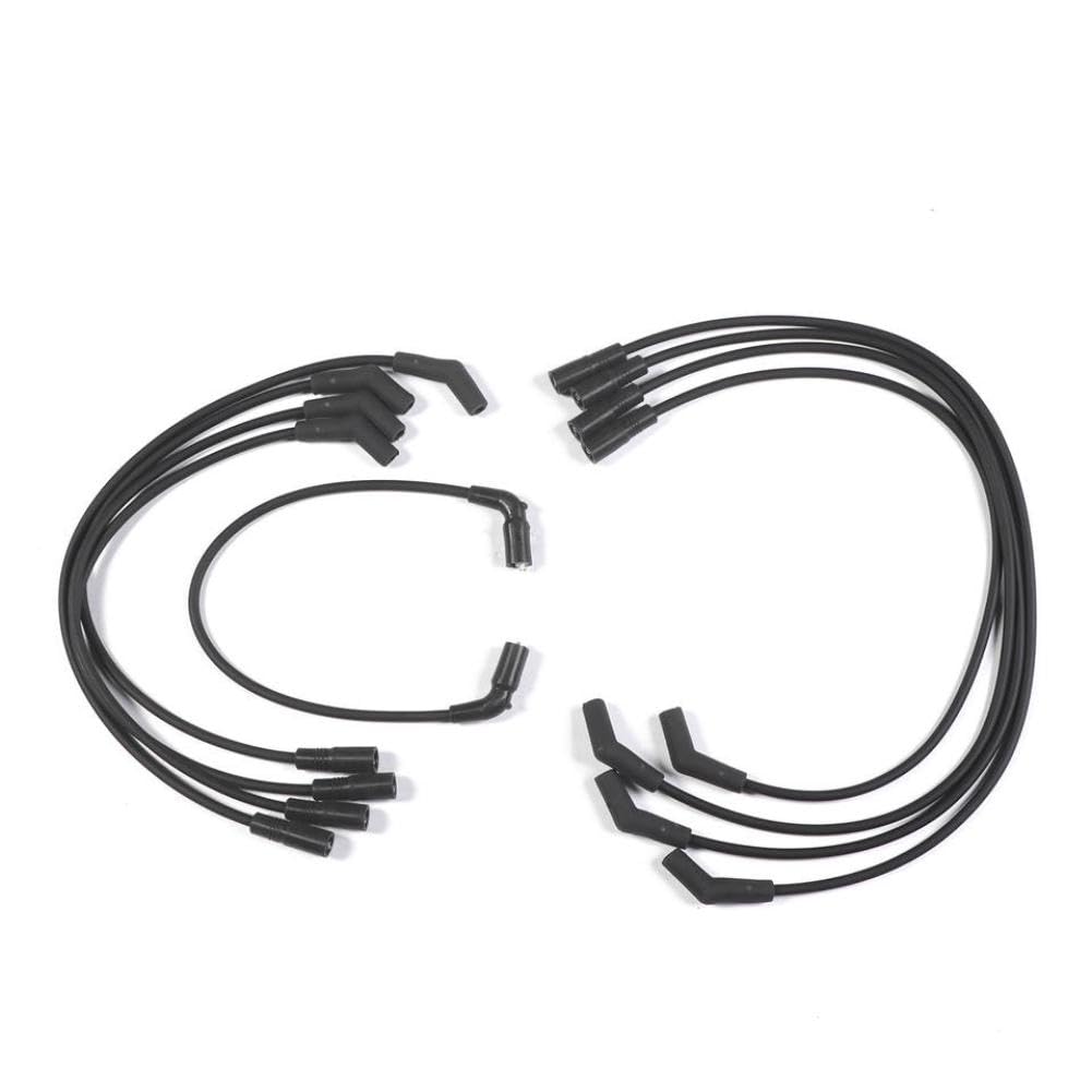 9pcs 8mm Ignition Spark Plug Wire Set 3888328 Replacement for Penta V8 5.0L 5.7L GXI GI OSI