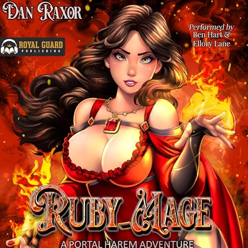 Ruby Mage Audiolivro Por Dan Raxor capa
